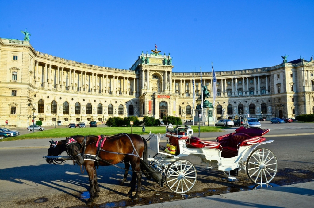 Beč Austrija Hofburg palata