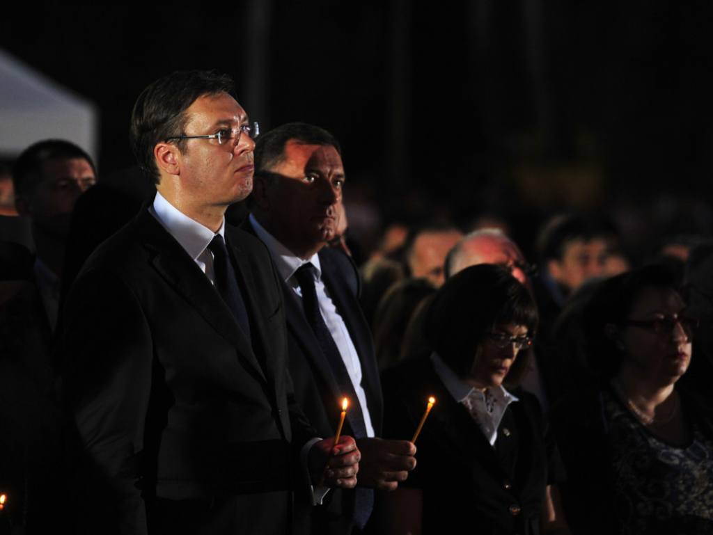 Aleksandar Vučić u Sremskoj Rači