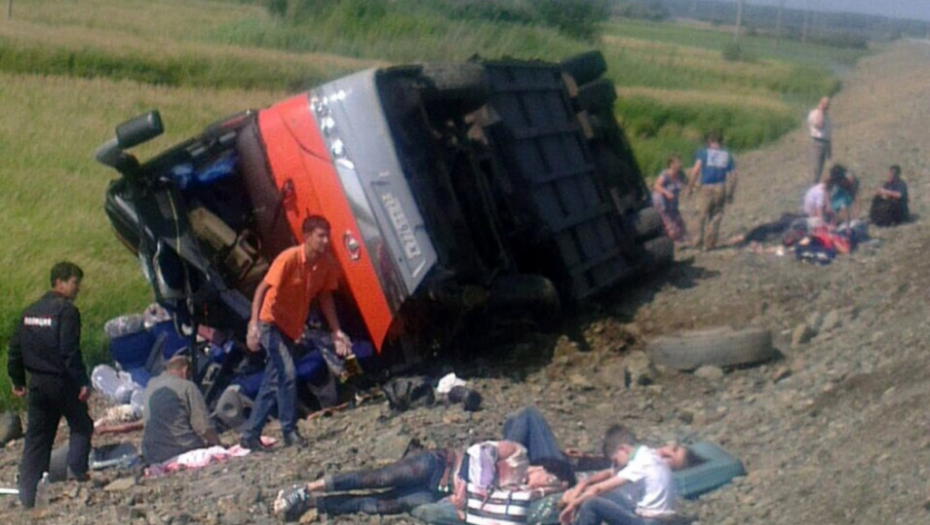 Autobuska nesreća u kojoj je poginulo dvoje Ukrajinaca