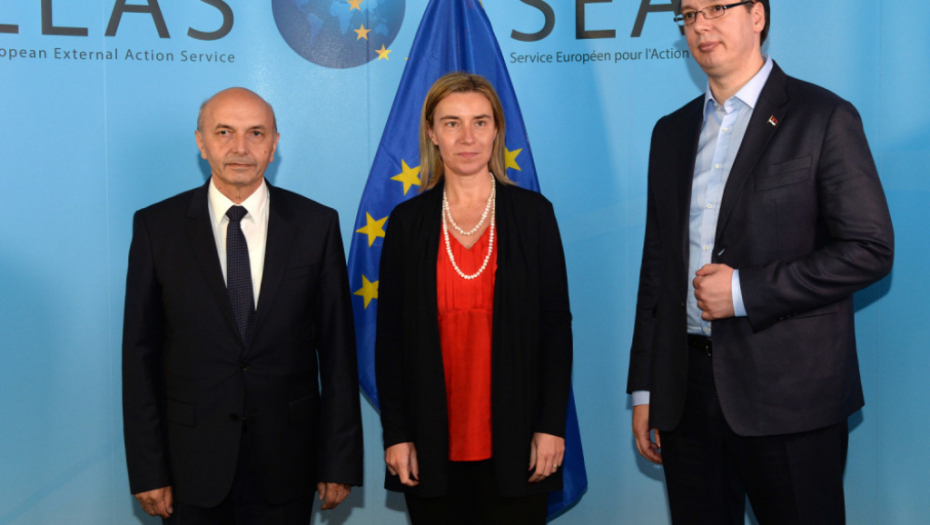 Aleksandar Vučić Isa Mustafa Dijalog