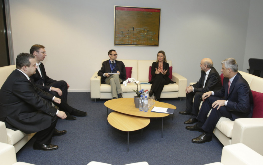 Aleksandar Vučić Isa Mustafa Dijalog