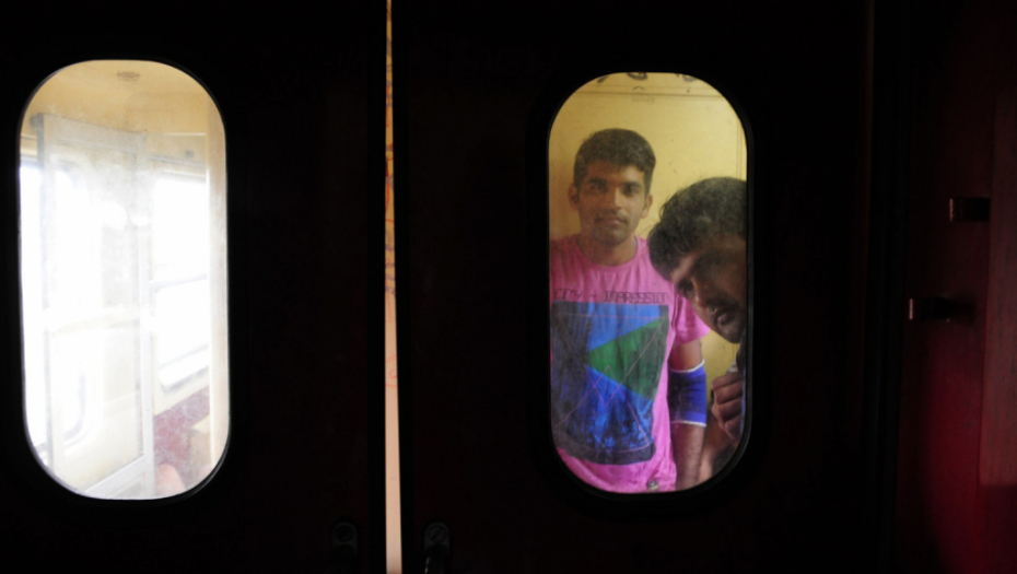 Migranti u vozu za Tabanovce
