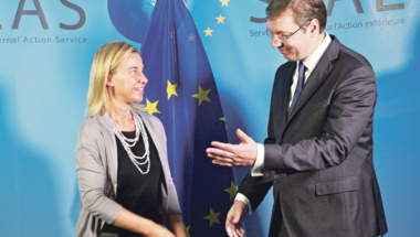 Vučić oduševio Federiku Mogerini