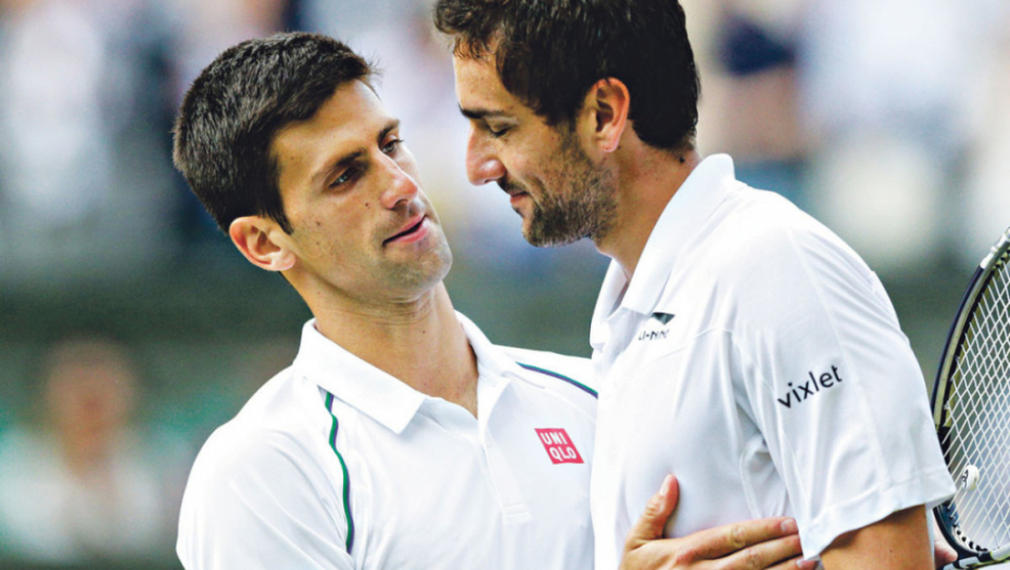 U međusobnom  skoru Nole vodi  13:0: Đoković i Čilić