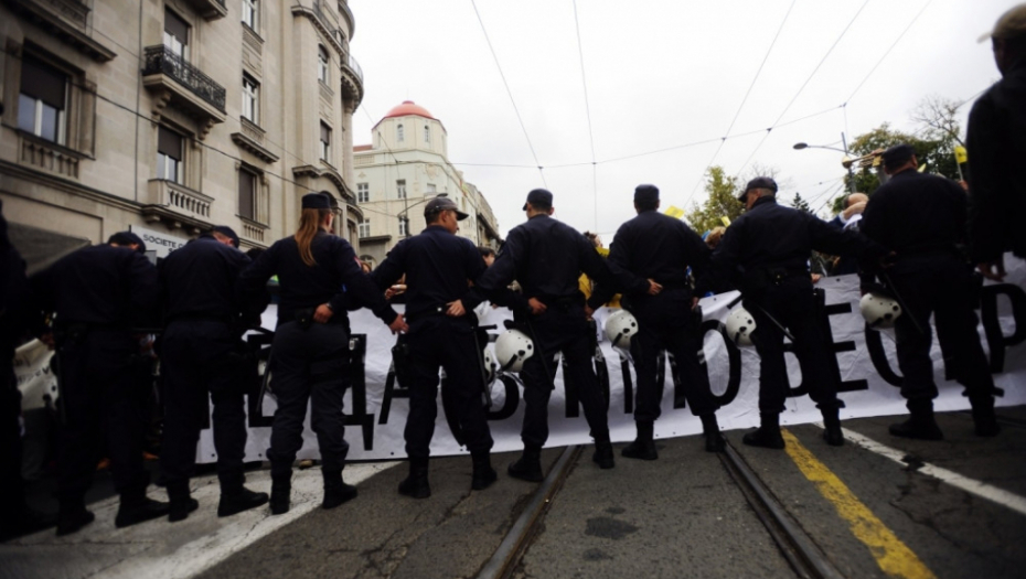 Protest Ne davimo Beograd