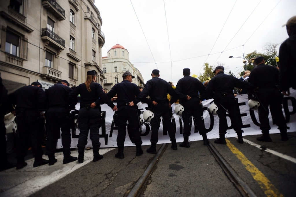 Protest Ne davimo Beograd