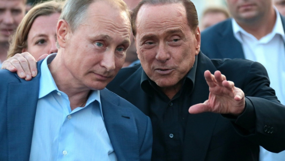 Prijatelji: Vladimir Putin i Silvio Berluskoni