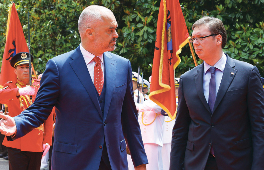 Da li će biti zajedno na utakmici?: Edi Rama i Aleksandar Vučić