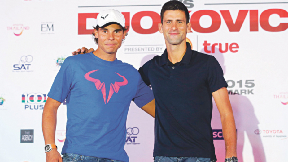 Spremni za spektakl:  Đoković i Nadal