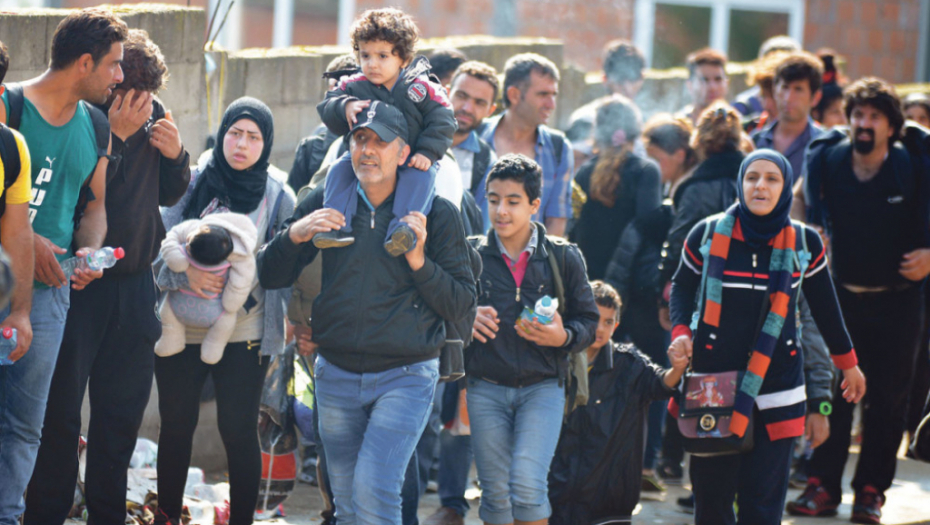 Novi talas nam tek predstoji:  Migranti beže od rata