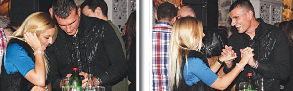 Razmenjivali nežnosti u  javnosti