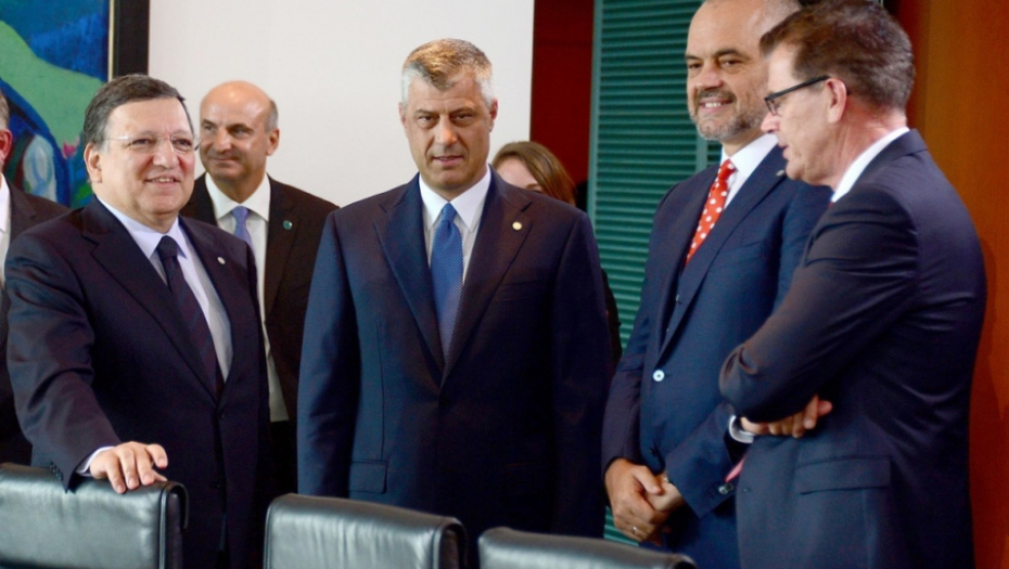 Edi Rama i Hašim Tači