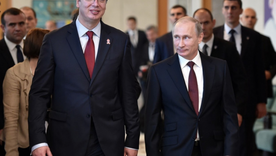 Putin i Vučić, oktobar 2014. u Beogradu