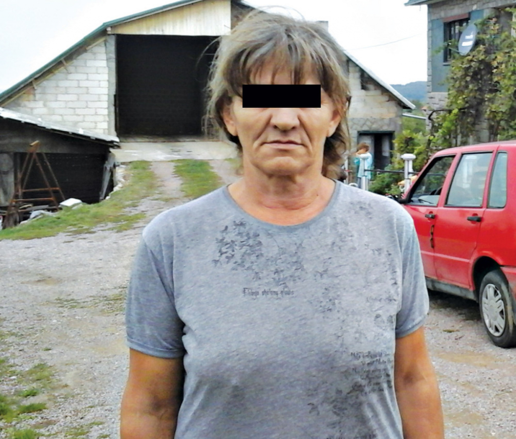 Supruga  napasnika:  V. J. (58) 