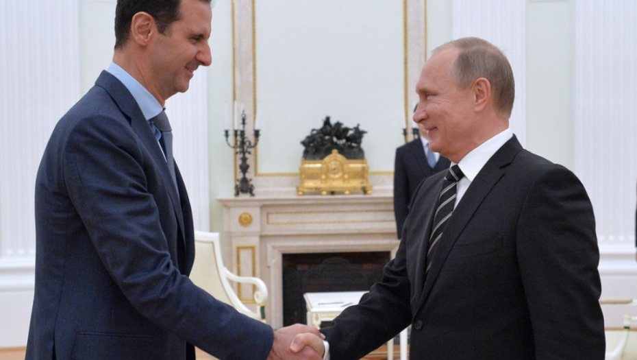 Bašar al Asad i Vladimir Putin u Moskvi