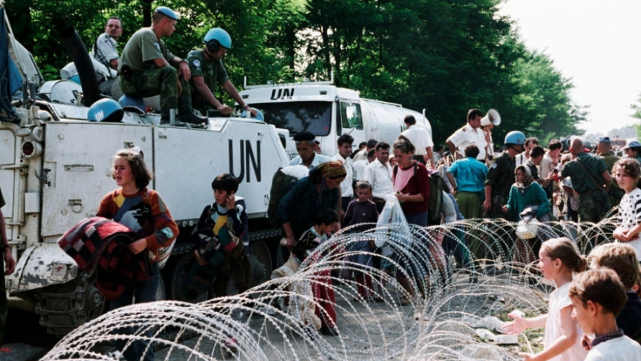 Mirovne trupe Ujedinjenih nacija u Srebrenici