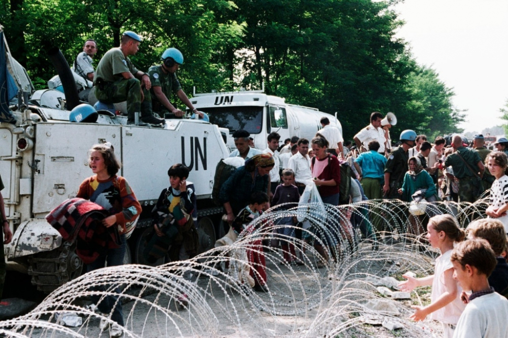 Mirovne trupe Ujedinjenih nacija u Srebrenici