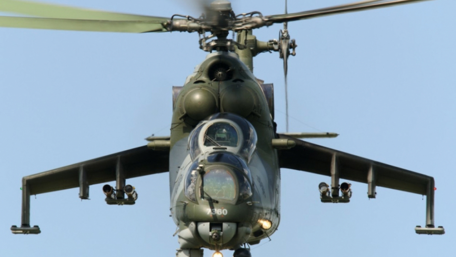 Ruski borbeni helikopter Mi-24