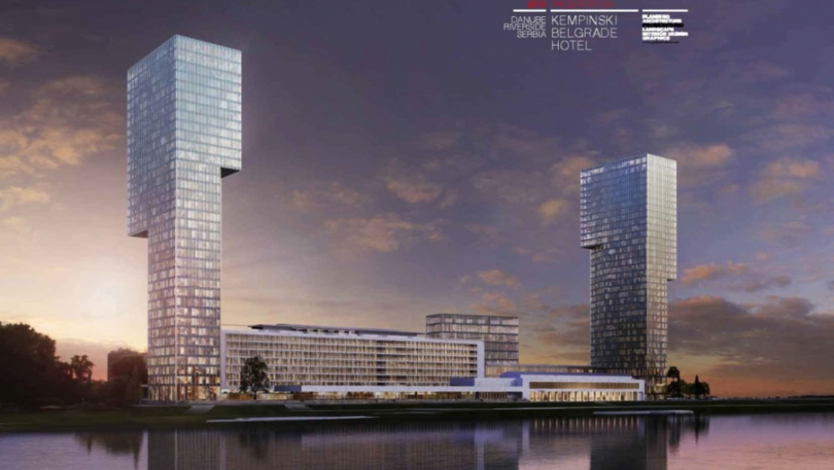Hotel Kempinski na mestu Jugoslavije