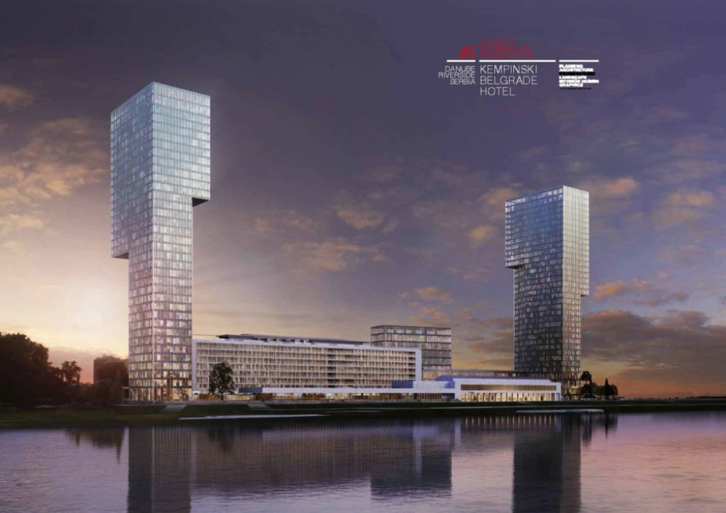 Hotel Kempinski na mestu Jugoslavije