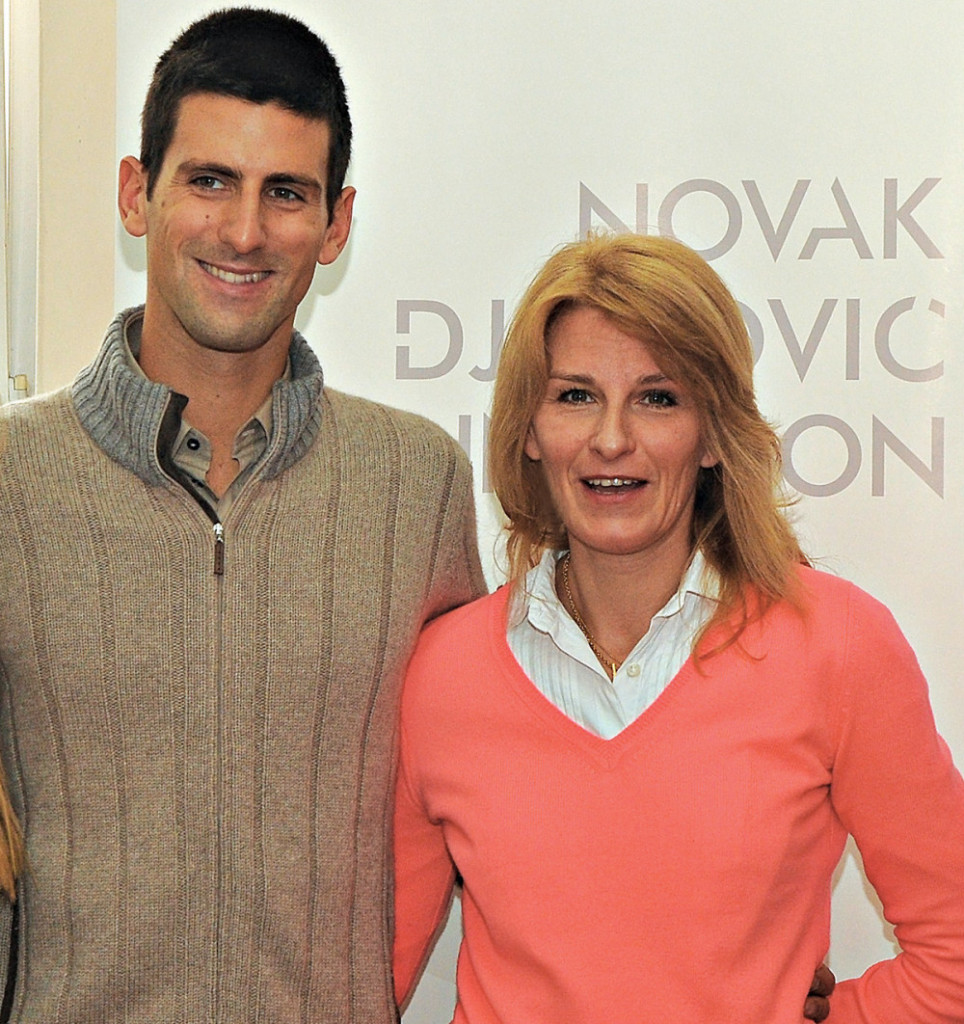 Podrška: Novak i Dijana
