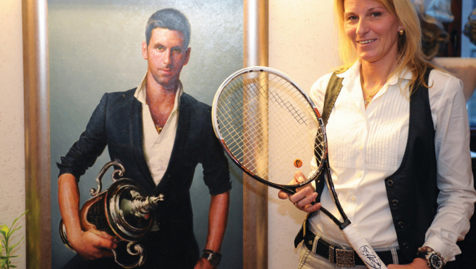 Ne propušta  nijedan  Novakov  meč: Dijana  Đoković