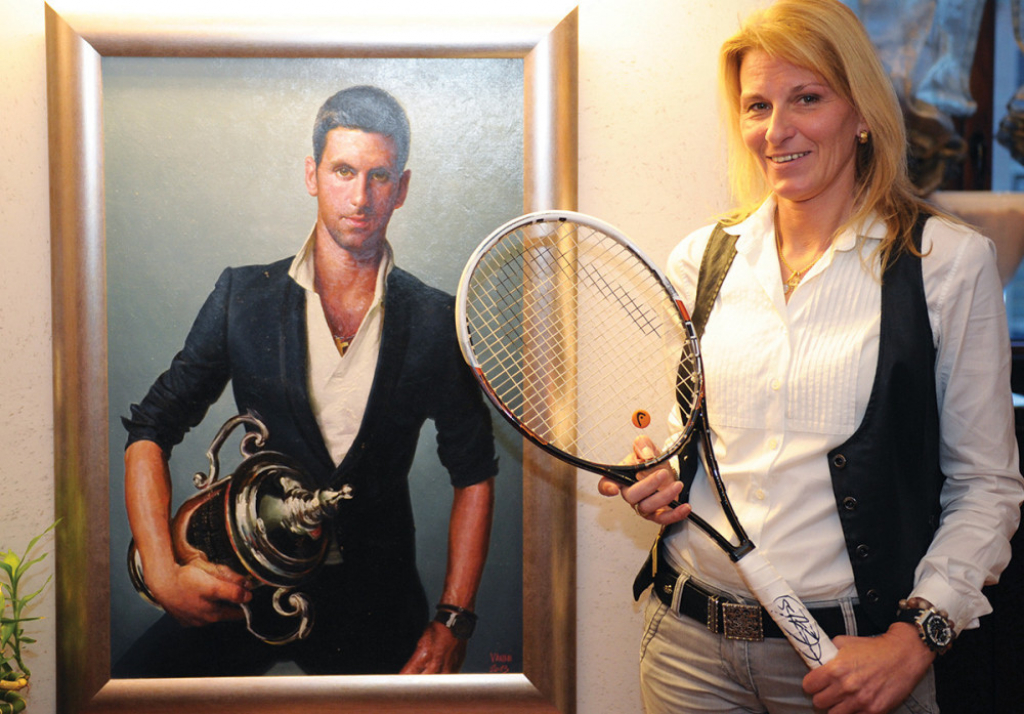 Ne propušta nijedan Novakov meč: Dijana Đoković