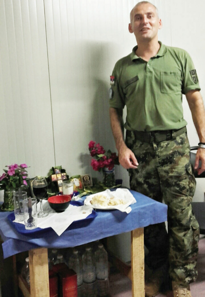 Dejan Pilčević, lekar, vojnik i vernik