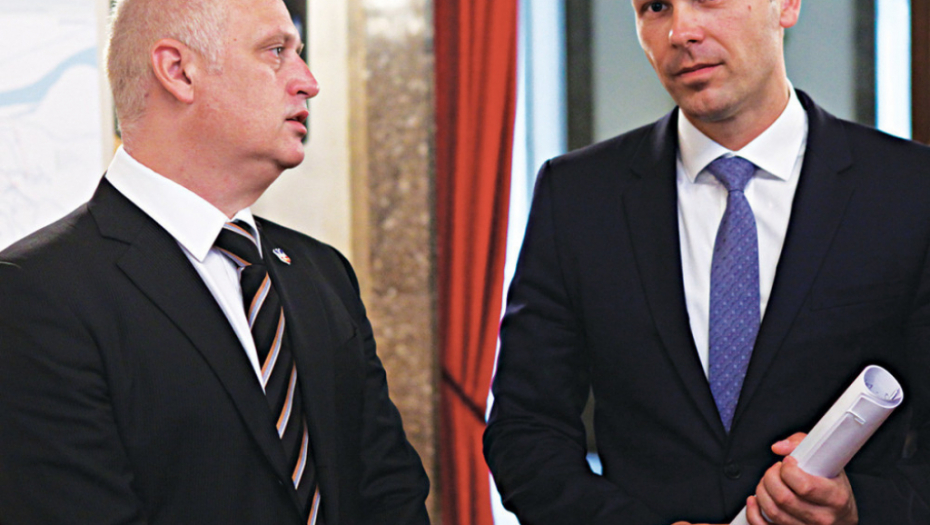 Goran Vesić i Siniša Mali