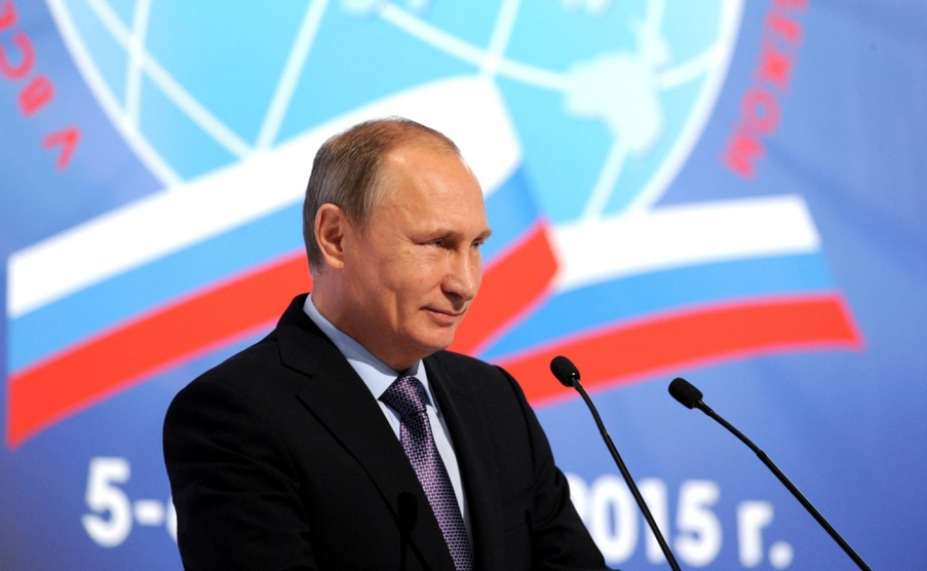 Vladimir Putin na kongresu ruske dijaspore
