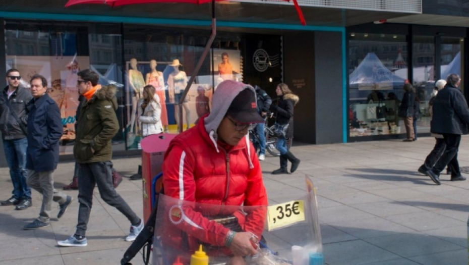 Nemačka, prodavac kobasica