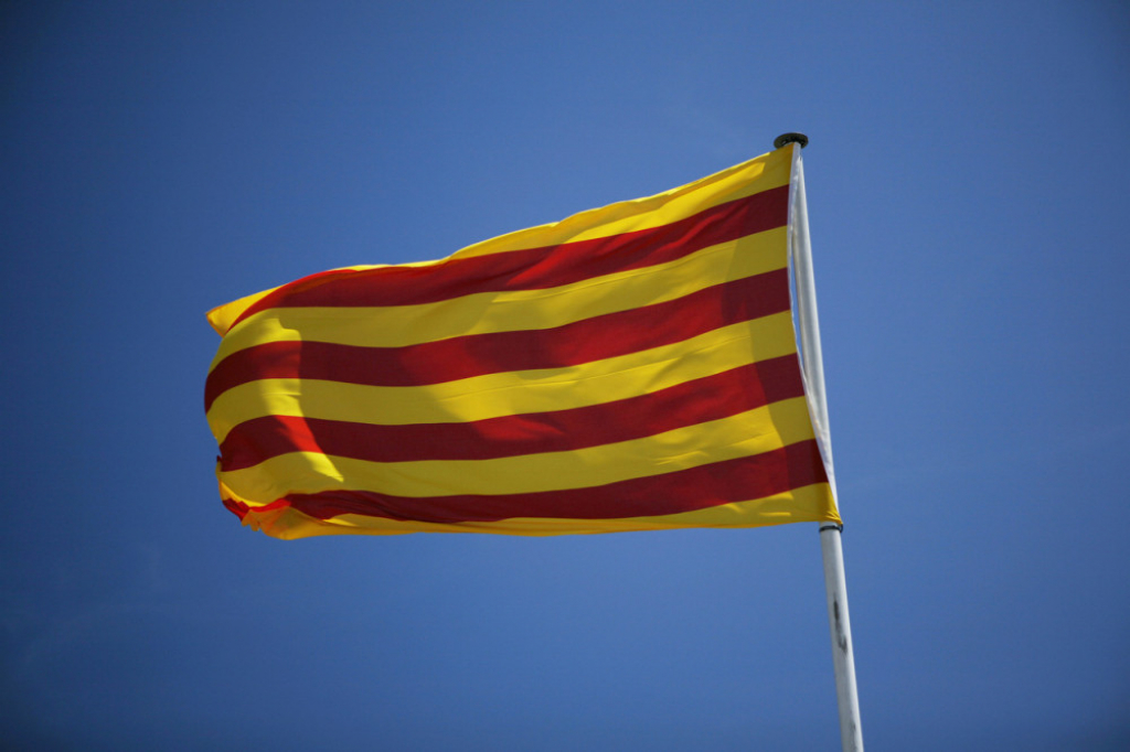 Katalonija Zastava Katalonije