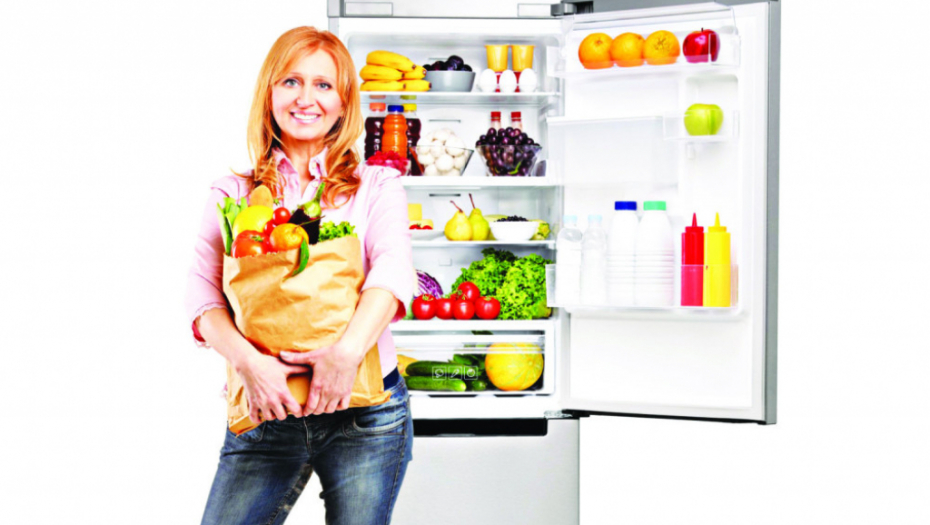 Frižider voće povrće kuhinja