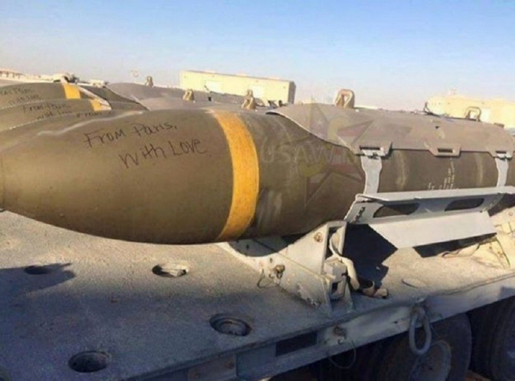 pariz rakete bombardovanje sirija ISIS islamisti