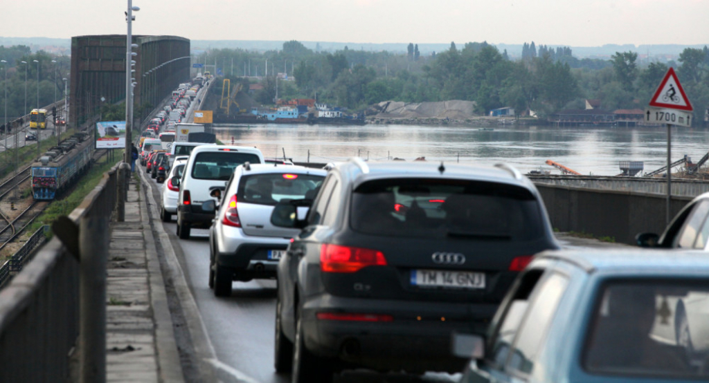 Pančevački most gužva