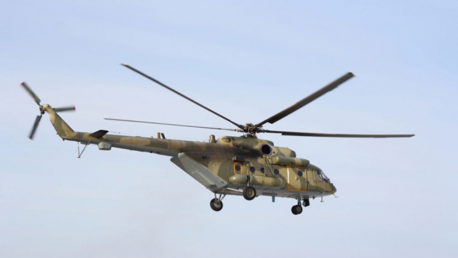 Ruski vojni transportni helikopter Mi-8