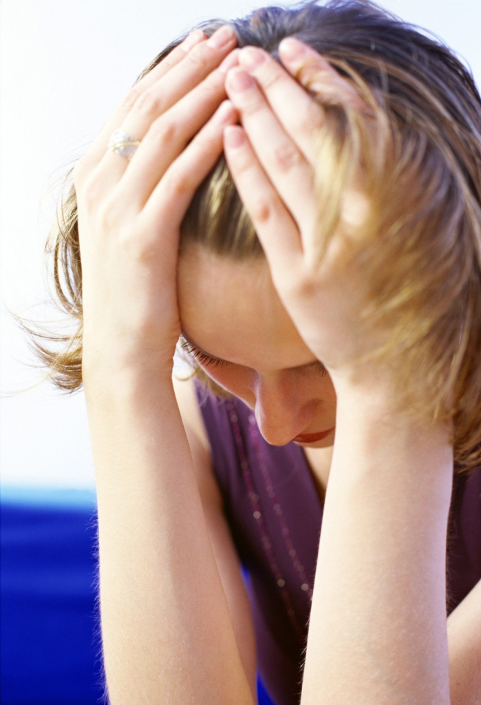 Tužna Nesrećna Žena Devojka