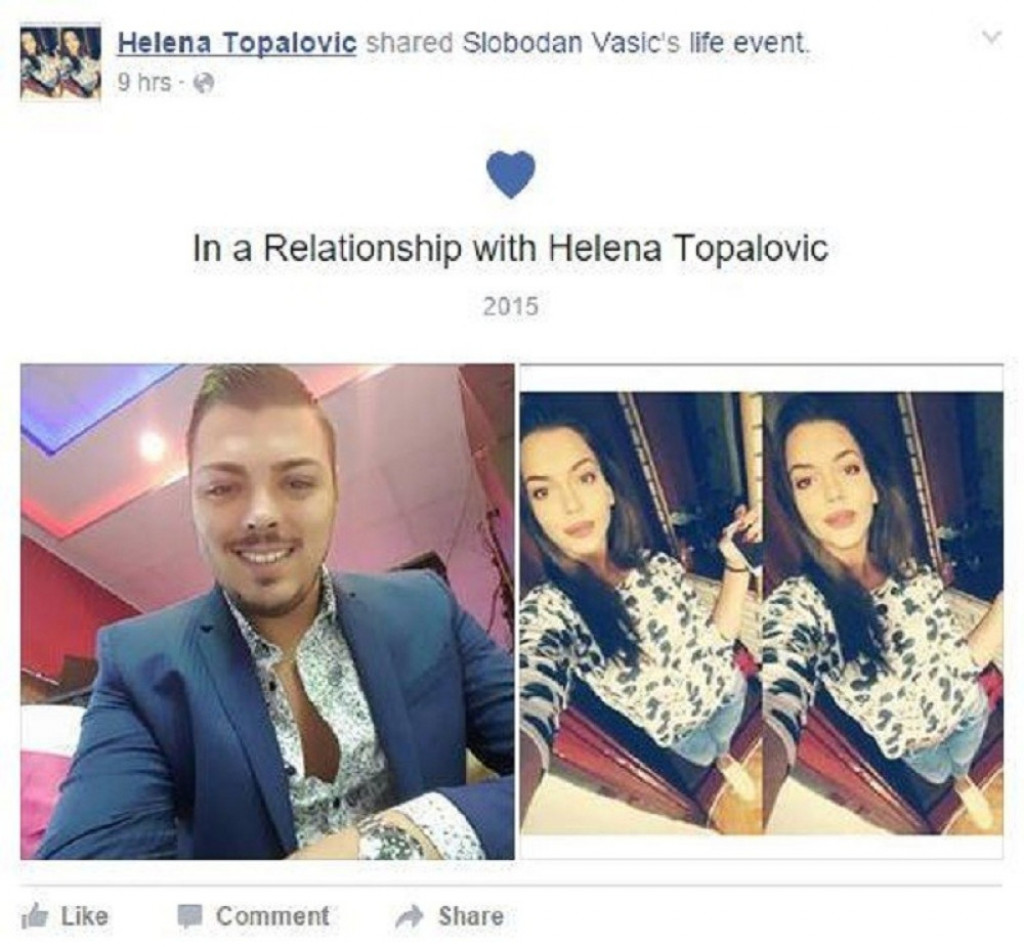 Sloba Vasić i Helena Topalović