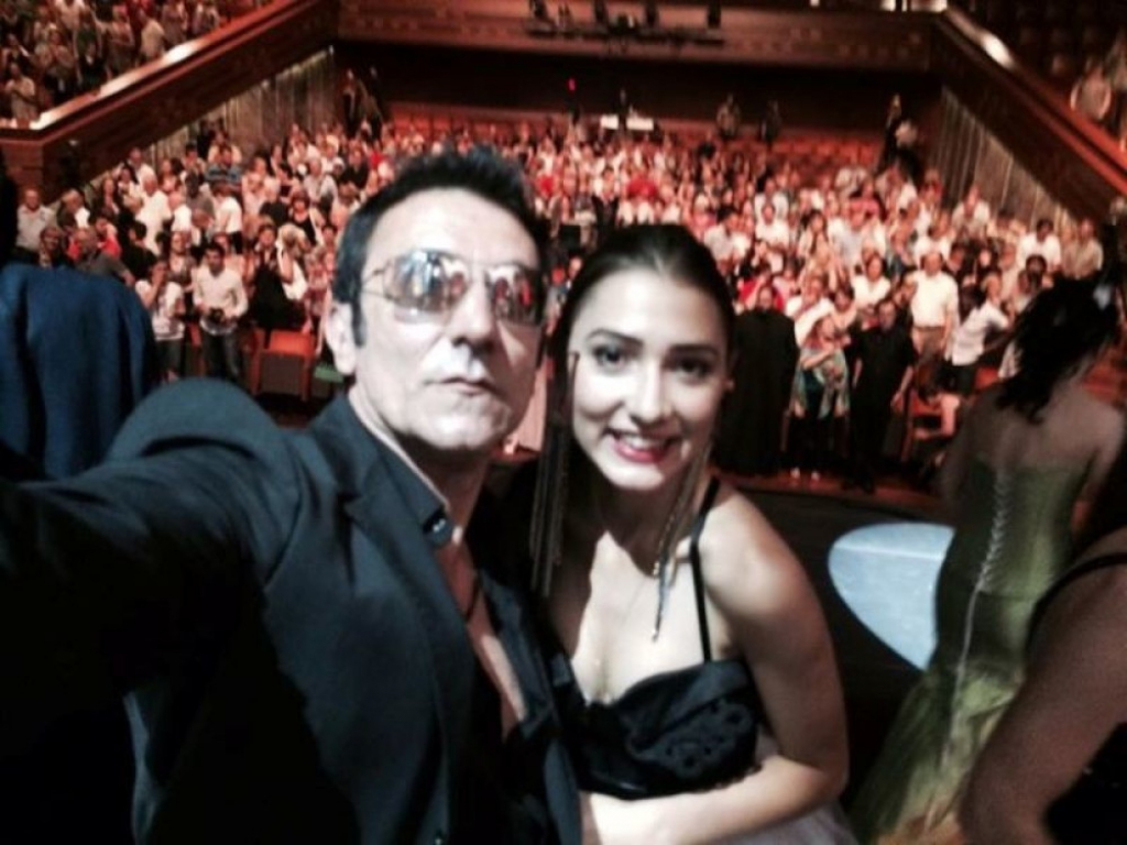 Branko Đurić Đura sa ćerkom Zalom