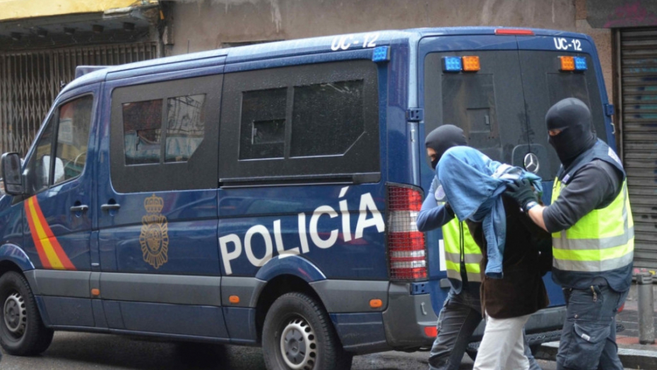 španska policija hapšenje