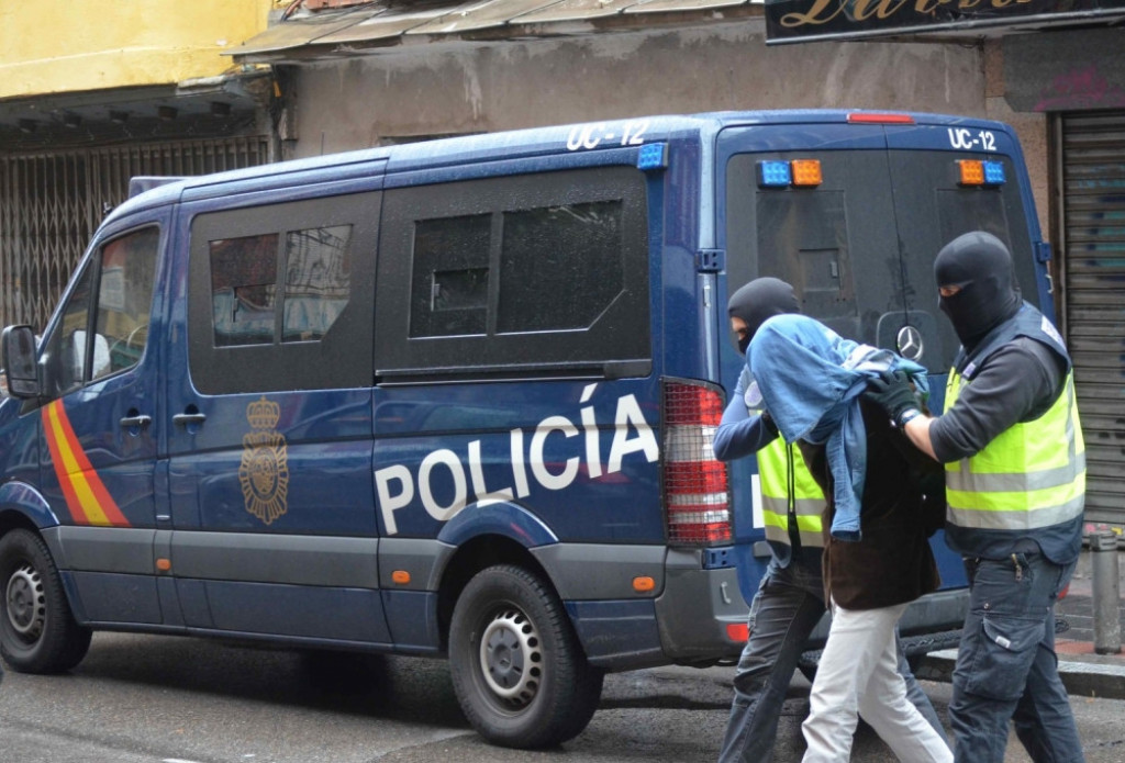 španska policija hapšenje