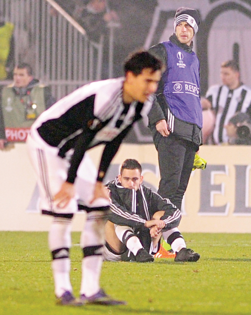 Očajni igrači  Partizana