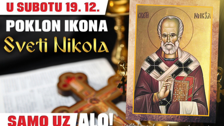 Sveti Nikola poklon ikona