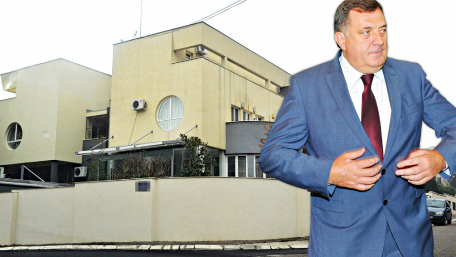 Dodik iskeširao 750.000 evra za kupovinu dvorca od 341 kvadrata