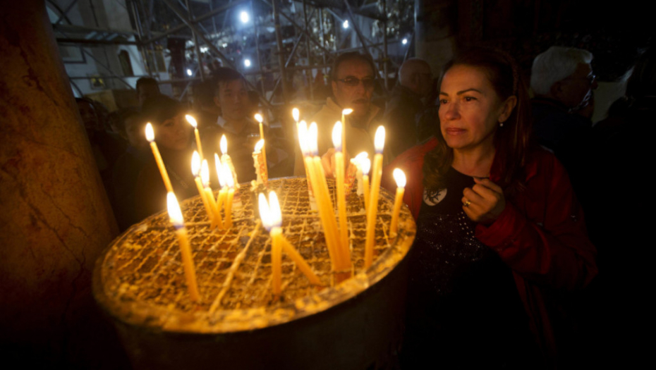 Hrišćani proslavljaju Božić u Vitlejemu