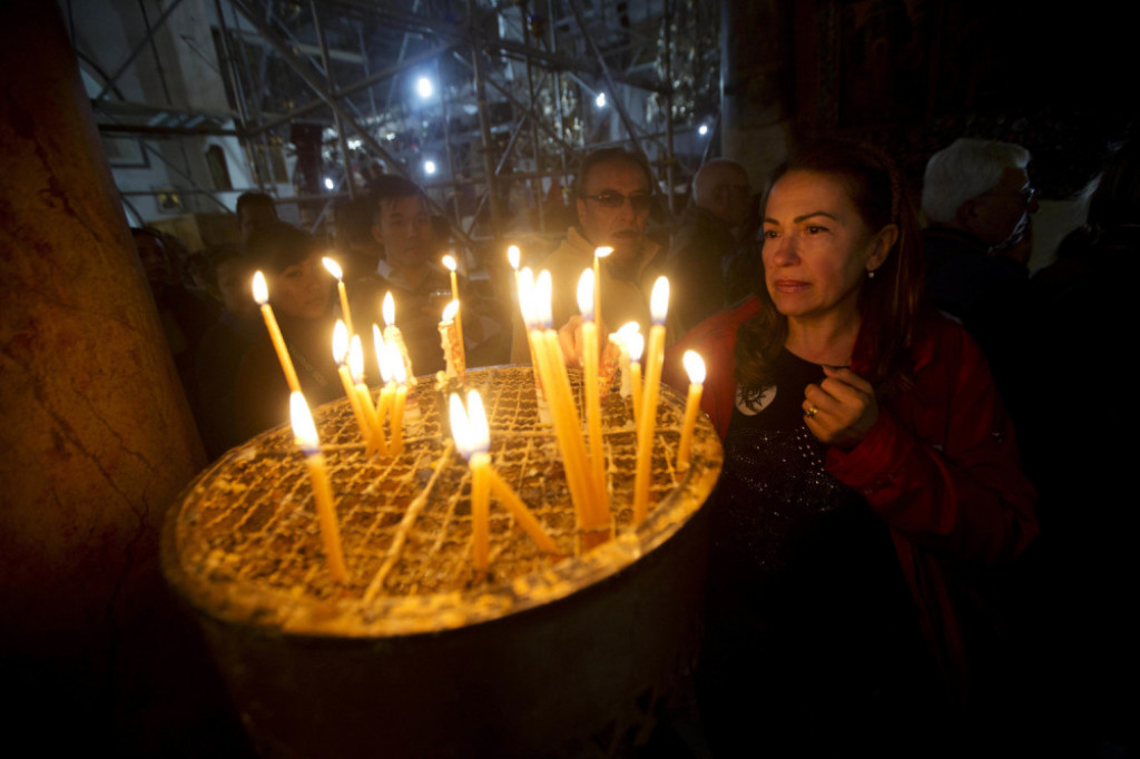 Hrišćani proslavljaju Božić u Vitlejemu