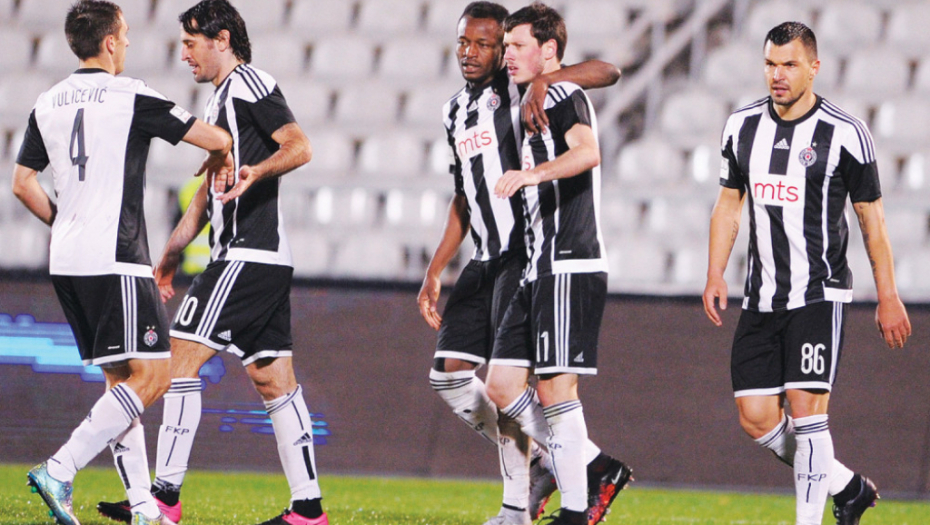 Znaju da  uživaju:  Fudbaleri  Partizana