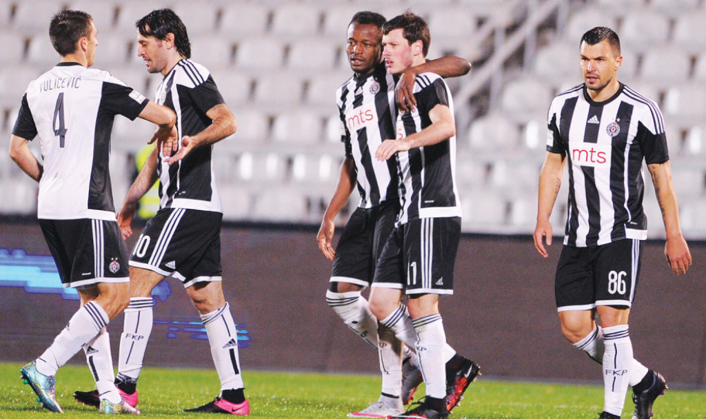 Znaju da  uživaju:  Fudbaleri  Partizana