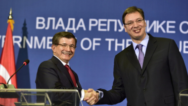 Aleksandar Vučić Davutoglu