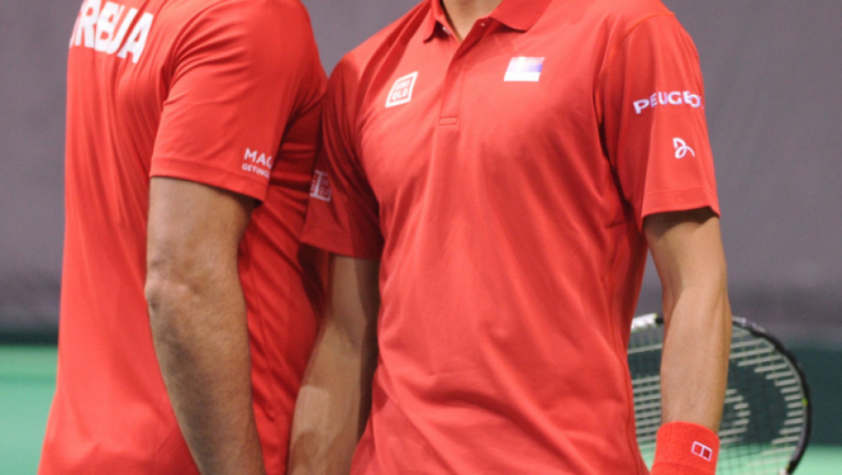 Nenad Zimonjić i Novak Đoković
